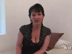 Casting Amateur french milf hard analized