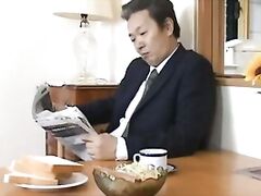 Ayane Asakura Kinky Japanese MILF masturbates.