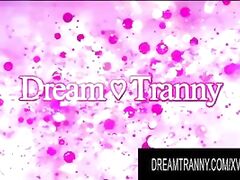 Dream Tranny - Shemale Barebacks Shemale Compilation Part 5