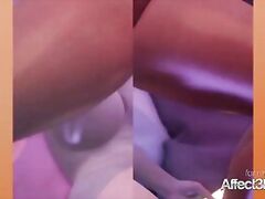 3d animation futanari lesbian babes pissing and fucking
