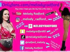 #37 Melody Radford Sexy BIG TIT MILF does Hot Full Solo Show With Toys While Wearing Clear Aviators