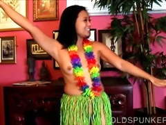 Horny hawaiian MILF thinks of you fucking her juicy pussy
