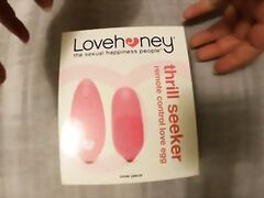 Love Honey Remote Control Love Egg Toy(review)