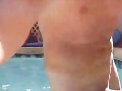 Amateurs Fucking In The Pool