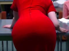 Christina Hendricks bending over replay