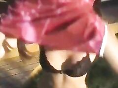 Very hot amateur girlfriend outdoor action with cumshot