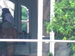 Window voyeur hot teen nude after shower