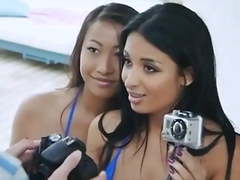 Lucky Photographer gets to fuck two hot french babes