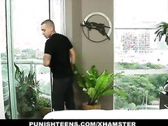 PunishTeens - Tiny Blonde Gets Used and used