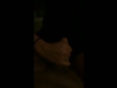 Handjob w lotion slo mo cumshot