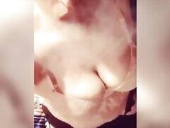 Smoking Teaser Cute Lingere