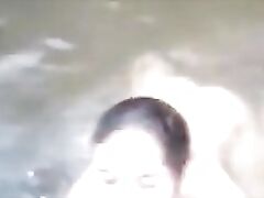 Public Full Nude River Bath.