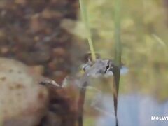 Cum in my Cunt Twice!! Naughty Public Double Creampie for Perfect Teen Girlfriend College Beauty - Molly Pills - Outdoor POV Fucking 1080p HD