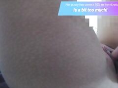 Peehole Edging Ends up with a Vagina Squirt Gallons with Pleasure!