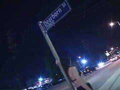 Prostitute picked up  in the alley fucked in the motel