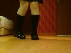 Female mask sailor suit masturbating