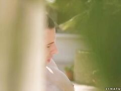 The gentle breeze playing with her hair while He caresses her body, teasing her, pleasing her and satisfying her is like a dream came true for her.