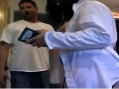 Horny wife orders pizza