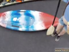 Running around naked public Up shits creek without a paddle